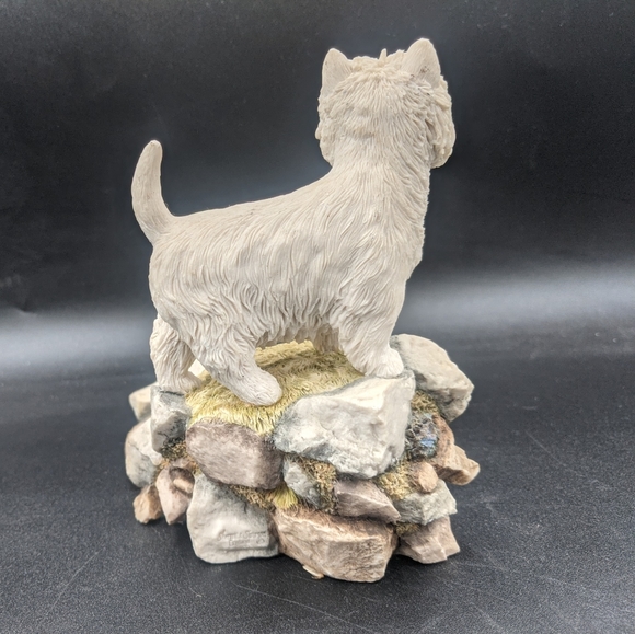 Sherratt & Simpson Figurine West Highland Terriers Rocks & Heather - Picture 7 of 10